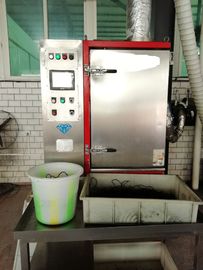 Máquina automática de eliminación de piezas de caucho, hecha de SUS 304, mejor máquina de desbotamiento de caucho proveedor